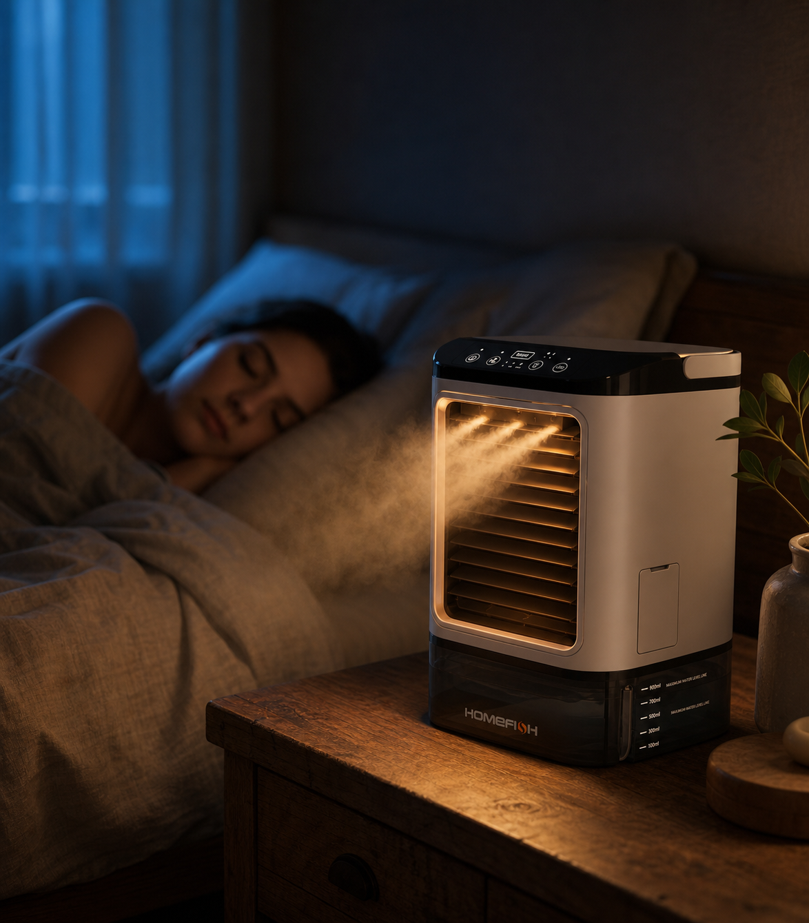 Smart air cooler 